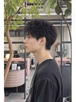 ユニオンデュオ 栄(Union Duo)&nbsp;韓国風センターパートパーマミディ
