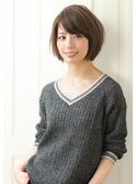 30代・40代似合う☆小顔切りっぱなしボブ【京都四条河原町】