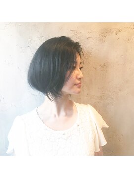 フィルドール(fild'or) ～fild'or～ノーブルな大人ボブ × ダークアッシュ【下郡 明野】