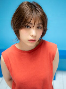 ナチュラルエフ(natural f) フェミニンショートボブ