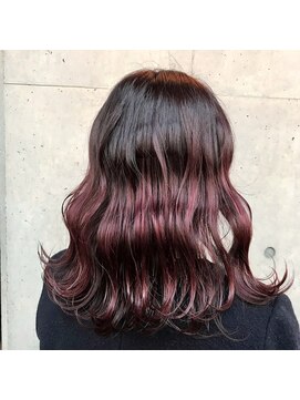 ソーホー 八日市店(SOHO) グラデーションカラー×ローズピンク