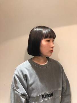 カルテット(Quartett) 【Quartett】ボブカット×ダブルカラー×TOKIOトリートメント