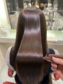 アース 五反田店(HAIR&MAKE EARTH) プレミアムストレート。施術から『6ヶ月経過後』の画像です