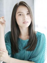 ヘアメイク ナル(hair make nalu) ナチュラルワンカールのストレートスタイル