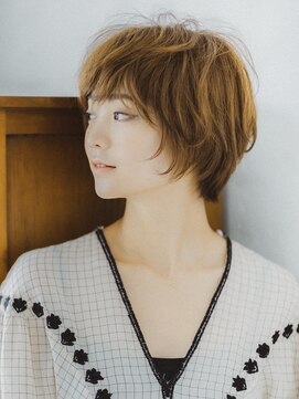 ルーチェ 大宮(Luce) ワンカール小顔斜めバングモードボブ