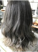 【LOARK】#グラデーションカラー#グレーアッシュ