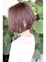 エス ヘア&ヒーリング(S hair&healing) ラベンダーグレージュ★ボブ