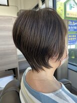 リブール 碧南店(libuR) 上品ミセスショート（アッシュブラウン）