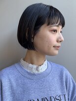 ブラウヘアアンドケア(care)&nbsp;コンパクトボブ×黒髪
