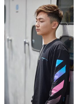 クレスト 近江八幡店(CREST) マッシュツーブロックメンズパーママッシュウルフメンズカット