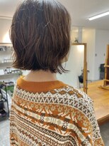 ムニ(MUNI)&nbsp;ボブ×ニュアンスパーマ！