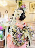 シニヨンヘア