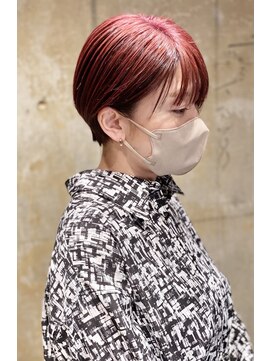 リブロ(liblo) ショートボブ × アンブレラカラー(ピンク)【liblo】