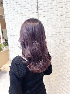 リベラ(LIBERA) ★大人ガーリー プリカール ラベンダーカラー 小顔カット