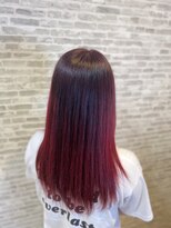 ラッソヘアー(Lasso hair)&nbsp;ワインレッド