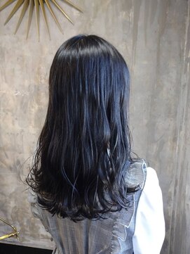 フルアヘッド(FULL A HEAD) ダークブルーグレージュ