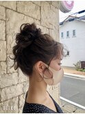 お団子ヘア
