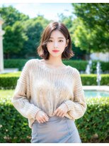 オリジンズヘアーセカンド 守谷店(Origins hair 2nd)&nbsp;韓国風タッセルカット×ベージュカラー×｢髪質再生｣ BYKARTE TR