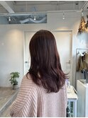 ピンクブラウン［表参道/髪質改善/ハイライト/インナーカラー］