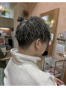 ヘアーフェロー HAIR fellow メッシュパーマ