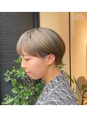 【丸さが可愛い!マッシュベース】ショートstyle