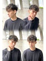 スナッグルサロン(SNUGGLE SALON)&nbsp;スペインカール波巻きスパイラルパーマ/シャドウパーマ/フェード