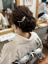 ヘアメイク ゼロサンヨンゴ(Hair Make 0345) ヘアセットと訪問着　1 【高倉麻未】