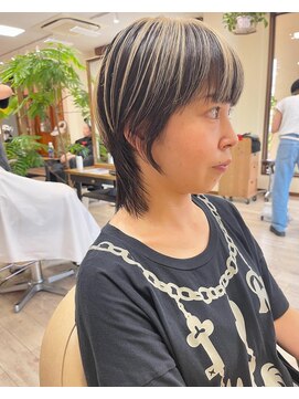 バランス Balance アンブレラカラー、ショートウルフ