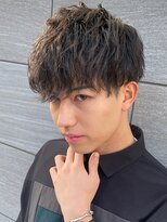 カインド 南青山(hair&make up KIND)&nbsp;波巻きパーマ　波巻きスパイラル　ツイストスパイラル