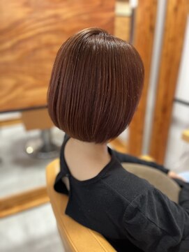アドラーブル 松崎店(adorable) 【ボルドブラウン】まとまり感抜群！【ミニボブ】