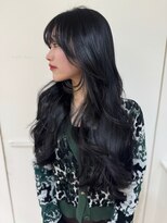 ガレリア 名駅オーキッドビル店(GALLARIA)&nbsp;漆黒ロングツヤツヤ髪質改善トリートメント