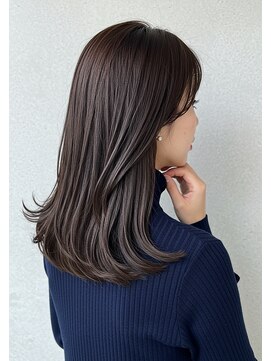 アントワープトーキョー(antwerp TOKYO) 30代40代コテ巻きワンカールで仕上げる大人レイヤー白髪染め