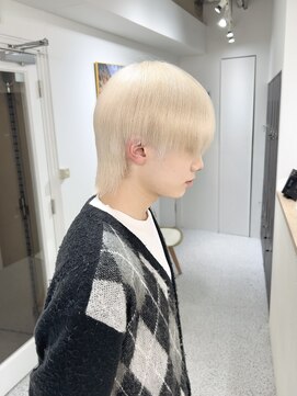 メンズペレ 渋谷(MEN'S PELE) ニュアンスパーマ/韓国マッシュ/スパイキーショート/渋谷