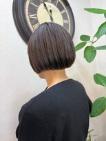 アルベリー ヘアーアンドスパ 浜松上島店(ALBELY hair&spa)&nbsp;ふんわりボブのツヤサラ縮毛矯正