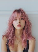 イメチェン 外はね ボブ 美髪 ワイドバング ブルーブラック