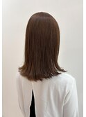 透明感クールブラウン