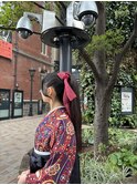 卒業袴　ヘアセット