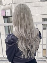 ルフレ 新宿三丁目(Reflet) お客様カタログ＃新宿髪質改善ブリーチハイトーンエクステ韓国