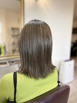 シュプレミュー(Supremu)&nbsp;透明感で魅せるナチュラルボブ/ヘッドスパ/髪質改善/白髪ぼかし