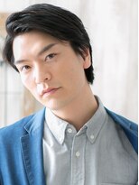 モッズヘア メン 仙台愛子駅前店(mod's hair men)&nbsp;大人アッシュブラック短髪ショートa仙台愛子