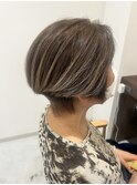 【白髪ぼかし】ハイライト