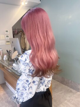 フラム 渋谷(flamme) ◯ピンク×ブラウン