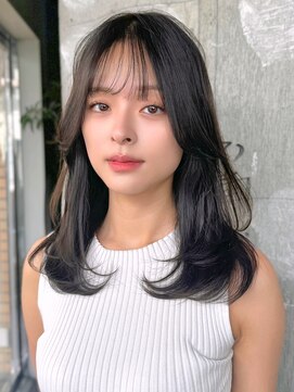 アマトウキョウ 表参道(AMA TOKYO) ２0代30代40代/レイヤーカット/大人韓国ヘア/顔まわりカット