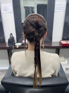 スタジオプレシャス 韓国ヘアアレンジ