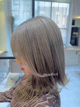 シェルバイコソラ(SHELL by kosora) ミルクティーグレージュ