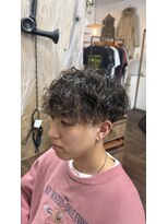 ギルド(Guild)&nbsp;ソフトスパイラルパーマ　メンズパーマ　メンズカット