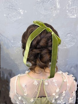 もこもこ可愛さたっぷりのアップ