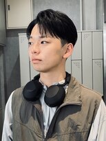 ジーナ 天神(Zina)&nbsp;【Zina】メンズ/センターパート/曲がる縮毛矯正/福岡/天神/大名