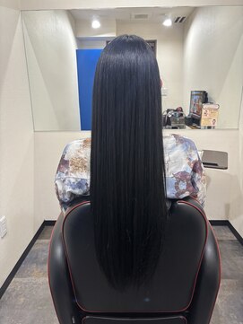 ベルポ(Bellpo) 黒染めを使わないで作る暗髪♪ブルーブラック　浦和/個室/カラー