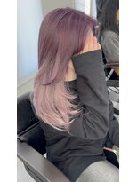 エルエスヘアー(LS HAIR)&nbsp;ラベンダーのグラデーションカラー×海外レイヤー